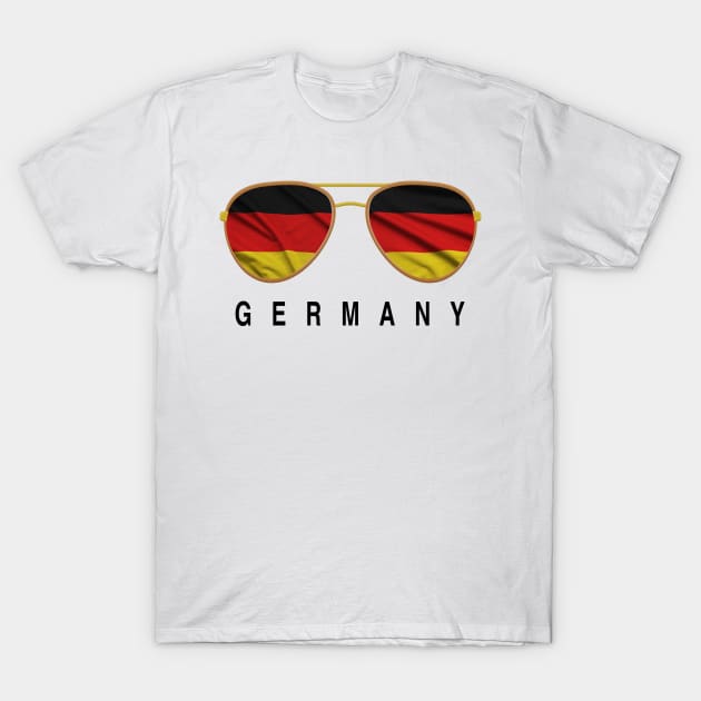 Germany  Sunglasses, Germany  Flag, Germany  gift ,German T-Shirt by JayD World